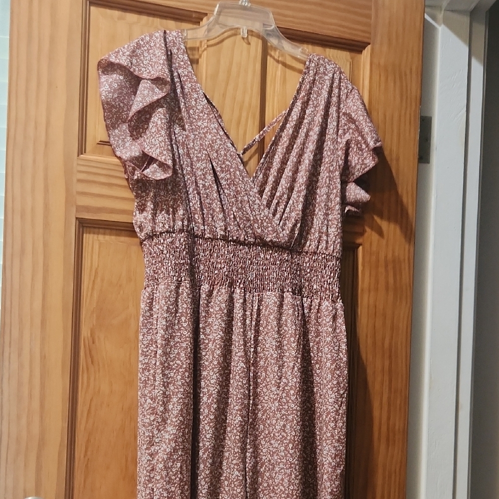 Floral Print Women's Dress